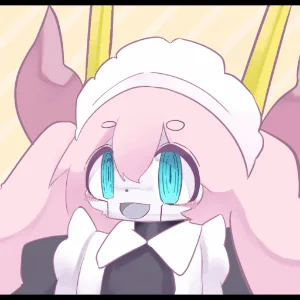 ハッキング・ポクラッテ!のメイドロボ、ポクラッテのアップ